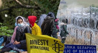 Amnesty accuses Latvia of abusing migrants on Belarus border