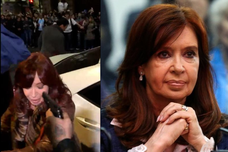 arrest after attempted shooting of argentina vice president