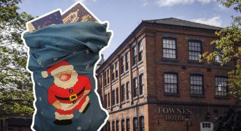 The refugee group received chocolates At Fownes Hotel