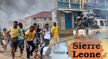 At least 21 protesters were killed during anti-government protests in Sierra Leone