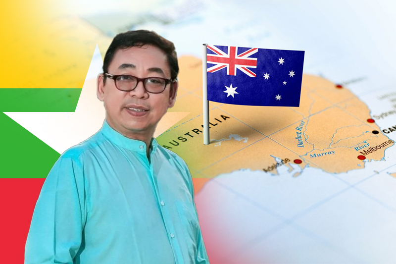australia hosts myanmar's nug human rights minister