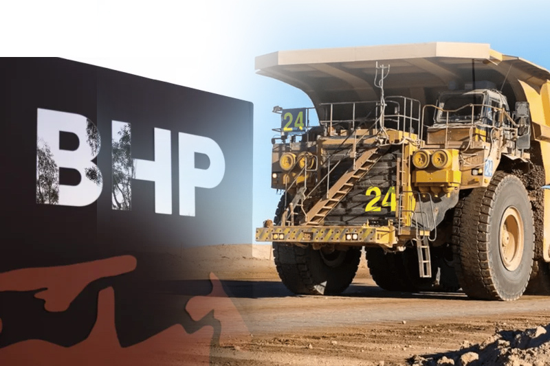 bhp reports $430 million holiday staff hit