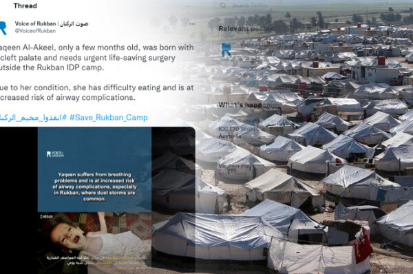 baby dies at syrian camp near us base despite family pleas for international help