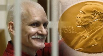 Belarus scorns Nobel for rights defenders as Europe applauds them