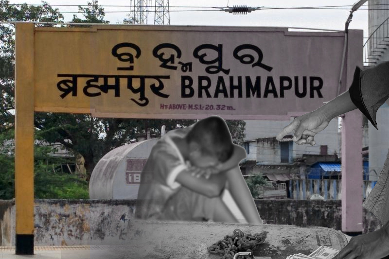 berhampur railway station, a child trafficking hub