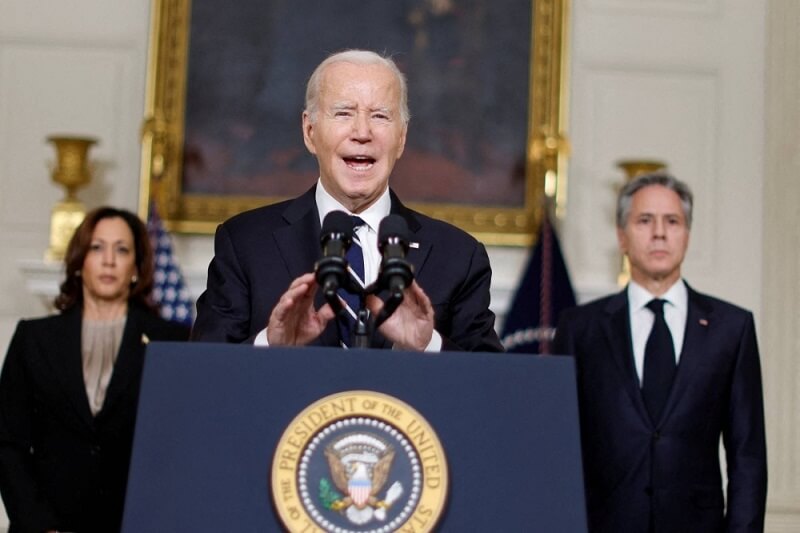 biden says hamas beheaded 40 babies; what's the reality