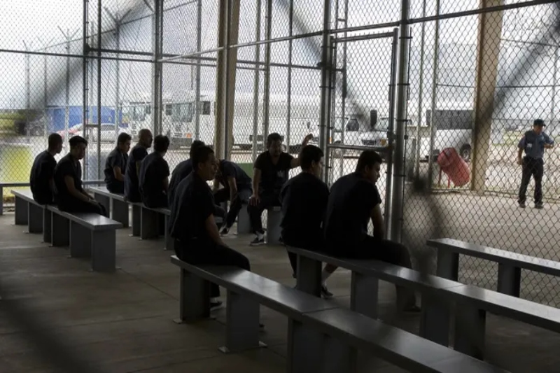 black migrant mistreatment in american correction centre exposed