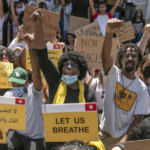 black skin or africans cannot breathe here tunisia crisis