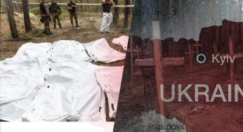 Bodies found at mass grave site in Izyum