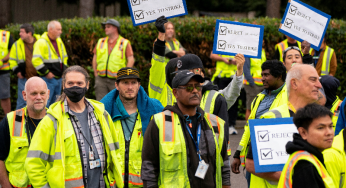 Boeing Factory Workers Strike After 96% Vote for Walkout