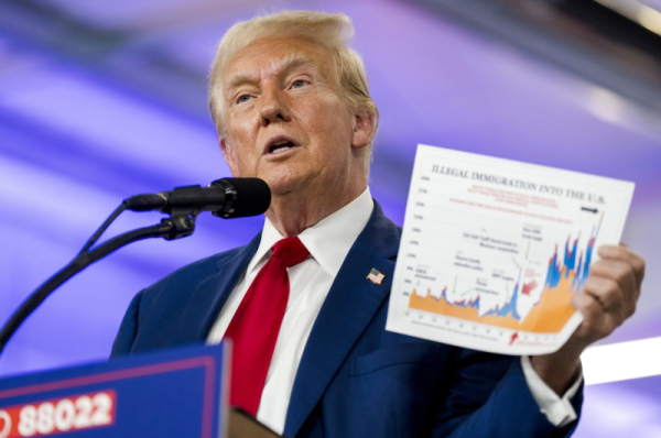 cbp one donald trump promises to end 'kamala phone app for smuggling illegals' if elected