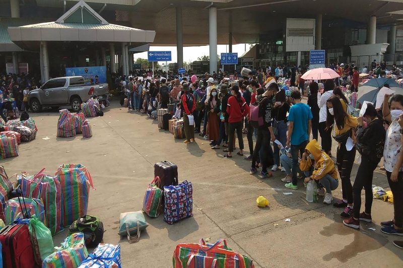 cambodia deports thai illegal migrant workers