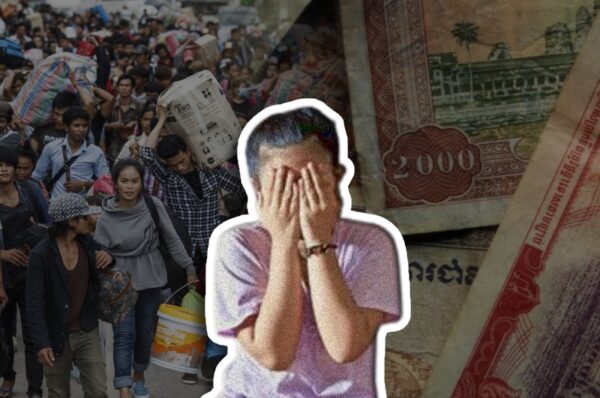 Cambodians risk their lives for money as they illegally enter Thailand