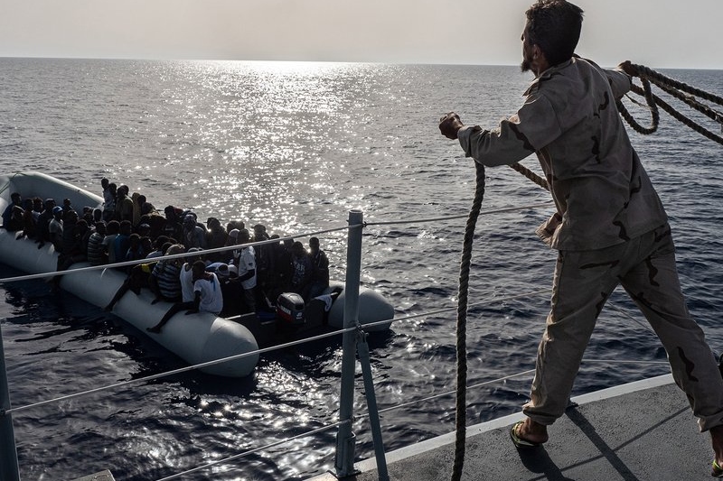 case of human trafficking of migrants in libya