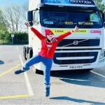 celebrated uk lorry driver lena foden’s