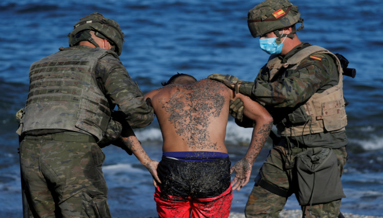 ceuta migrant