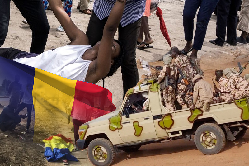 chad capital security forces kill dozens of demonstrators