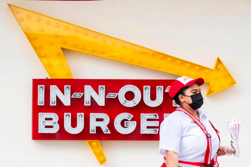 Cheeseburgers with a Smile: In-N-Out Burger Enforces No-Mask, All Smiles Policy for Employees