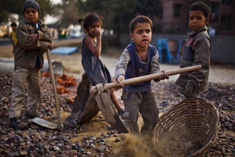 child lobourers rescued from delhi utensil factories