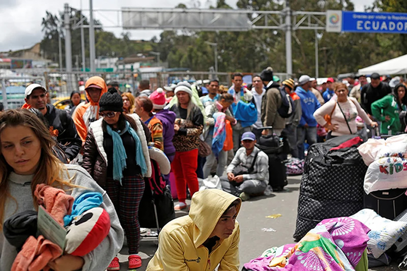 chile becomes intolerant to surge of venezuelan migrants