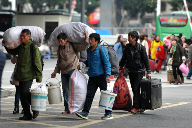 china migrants