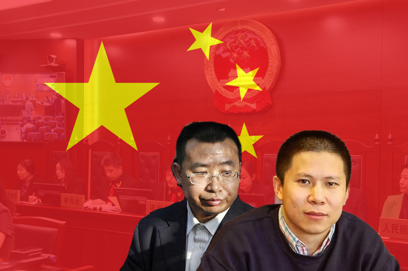 chinese court hands lengthy prison terms to rights lawyers in years long crackdown
