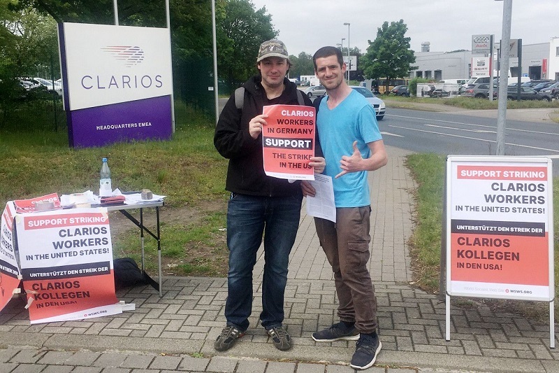 clarios workers in germany support ohio workers strike, why.