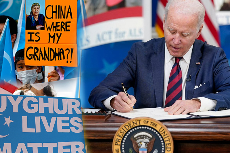 climate change or china's human rights biden must