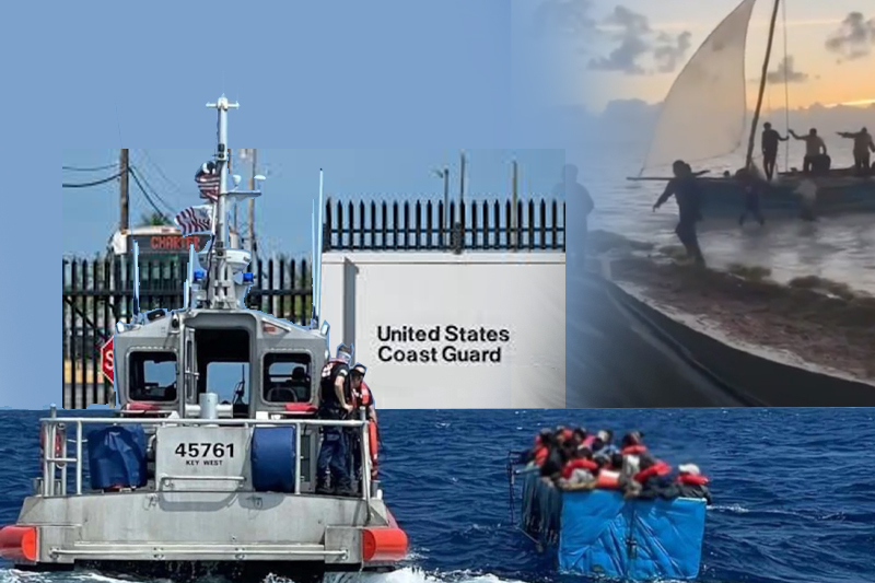 coast guard returns 273 migrants stopped off florida coast to cuba amid stepped up patrols