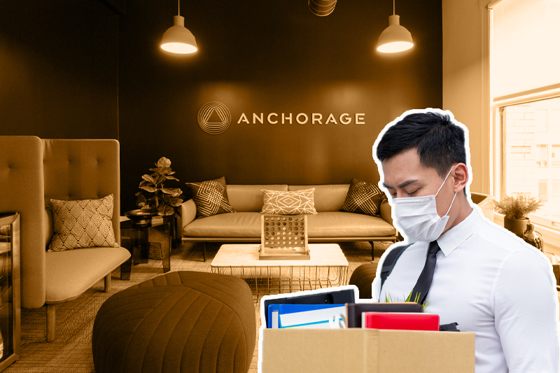 crypto platform anchorage digital lays off 20% of staff citing market volatility