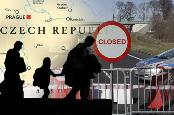 czech republic plays cautious game by closing border for 10