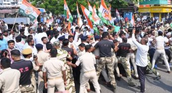 Delhi Youth Congress Protests US Deportation of Indian Immigrants