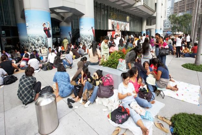 Domestic Workers Lead Call for Tougher Loan Laws on International Workers Day in Hong Kong