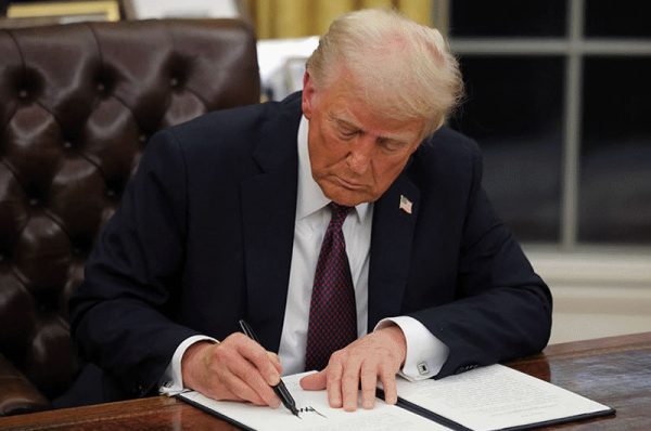 donald trump had a busy first day as us president