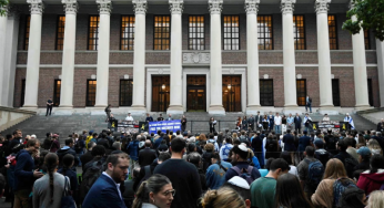 Donations to Harvard University drop after criticism over Israel protests