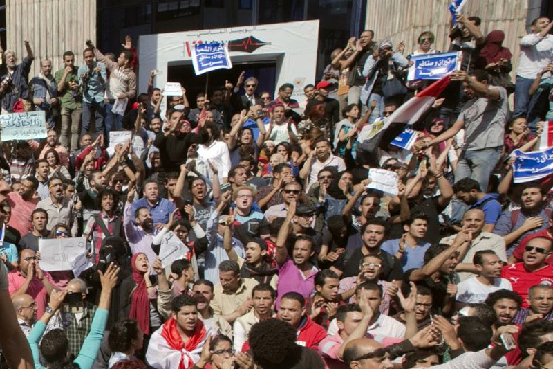 dozens of peaceful protesters arrested in egypt; what’s the reason