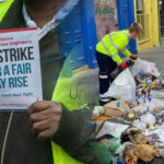 edinburgh bin workers back after 12 days of strike