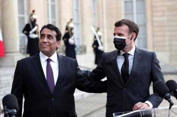 emmanuel macron reopen embassy in libya