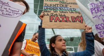 England: A 4-day Strike by Junior Doctors In August