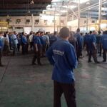 factory workers raise voice against non payment of wages