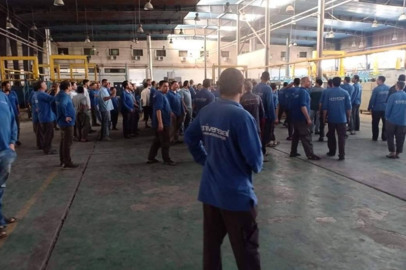 Egypt: Factory workers raise voice against non payment of wages