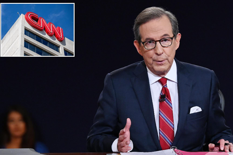 first high profile person to be affected by cnn layoffs, anchor chris wallace
