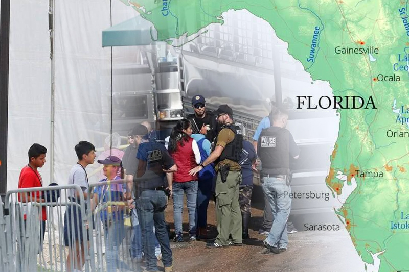 florida could soon make it illegal to transport undocumented migrants