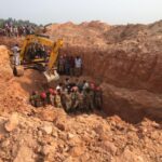 four migrant workers scummed to landslide at a construction site in kochi