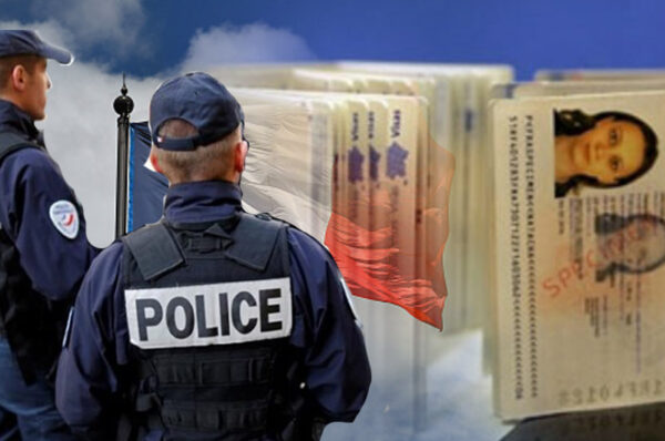 france illegal immigration ring with real passports
