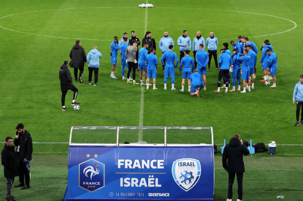france israel football match is politics getting into sports