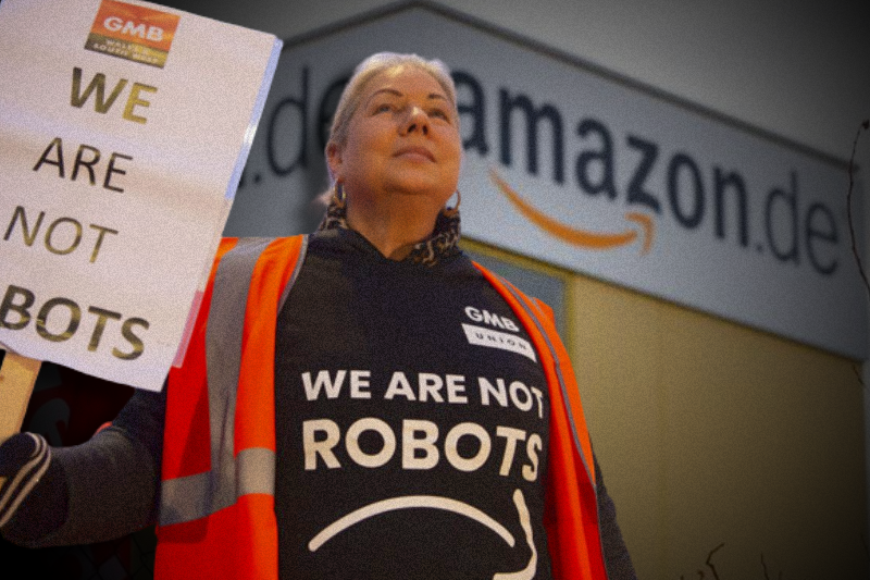 Trade Union Verdi calls for 2 day strike at 6 Amazon warehouses in Germany