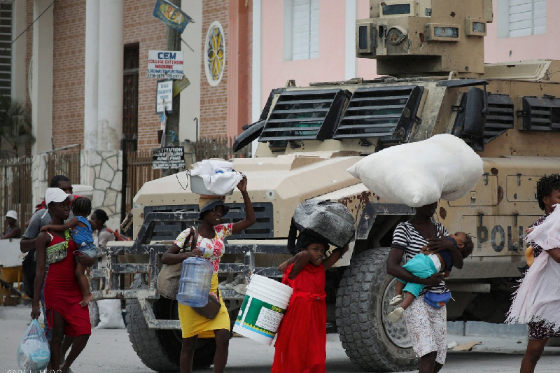 The situation in Haiti is very bad right now.