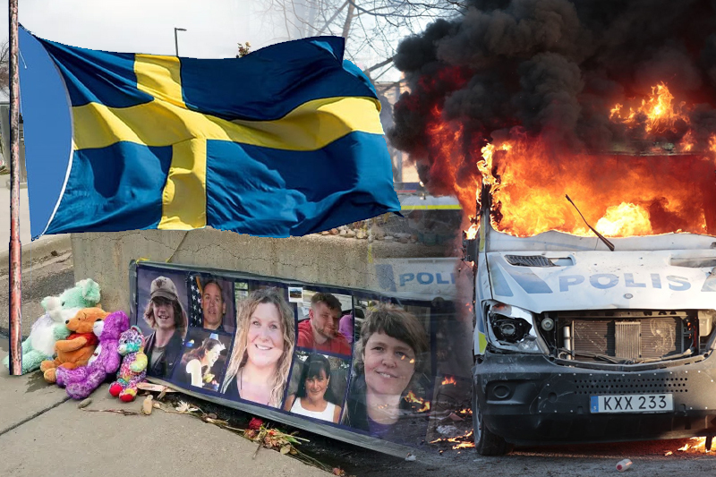 gangs, shots and swedish elections