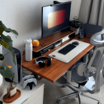 gen z desk setup productivity
